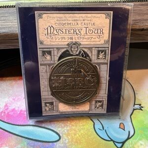 Disney Cinderella Castle Mystery Tour Medal - Silver